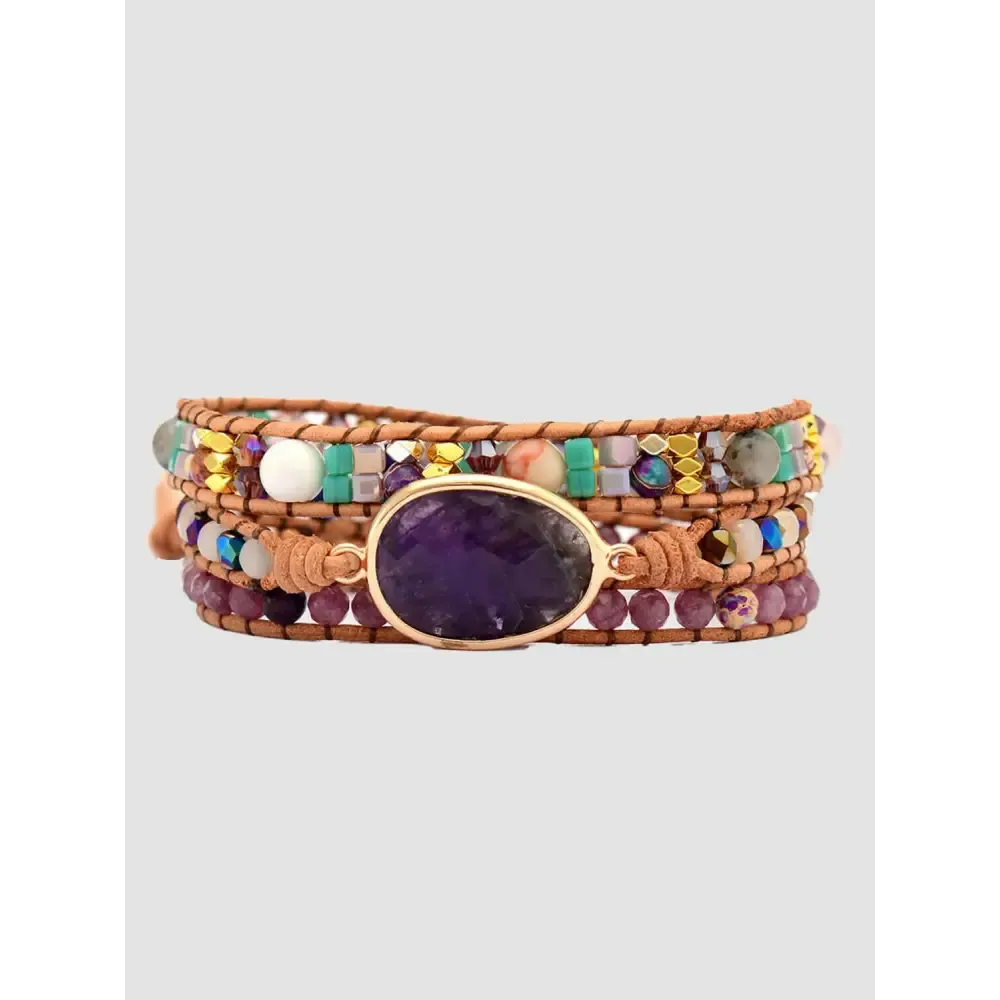 Elegant Amethyst Bracelet for Luxury Fashion and Exclusive Jewelry