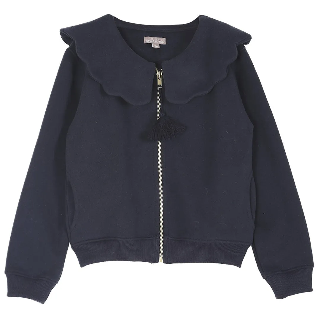 Emile et Ida Sweatshirt Organic Cotton Bitume