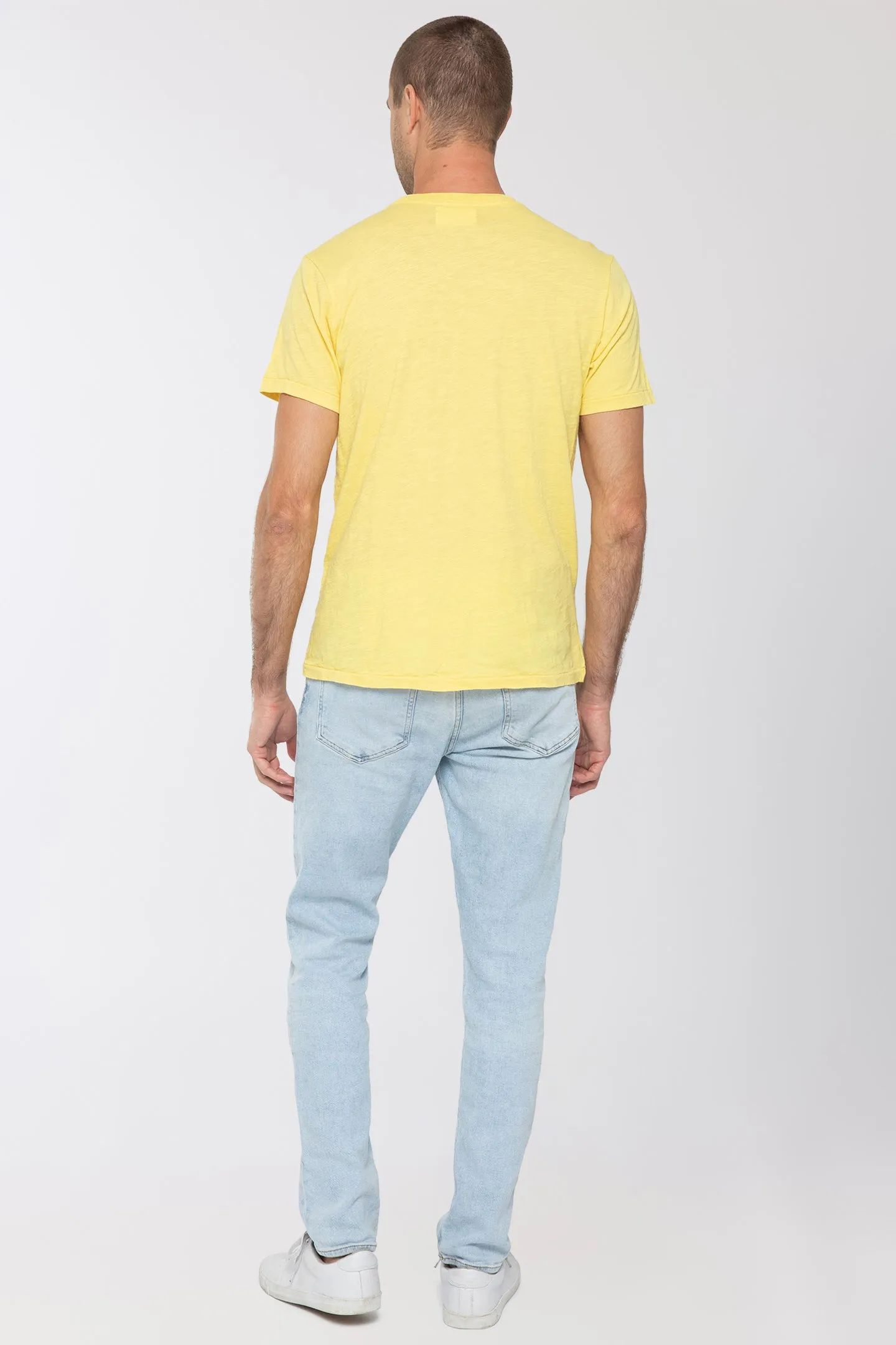 Essential Slub Tee - Lemon