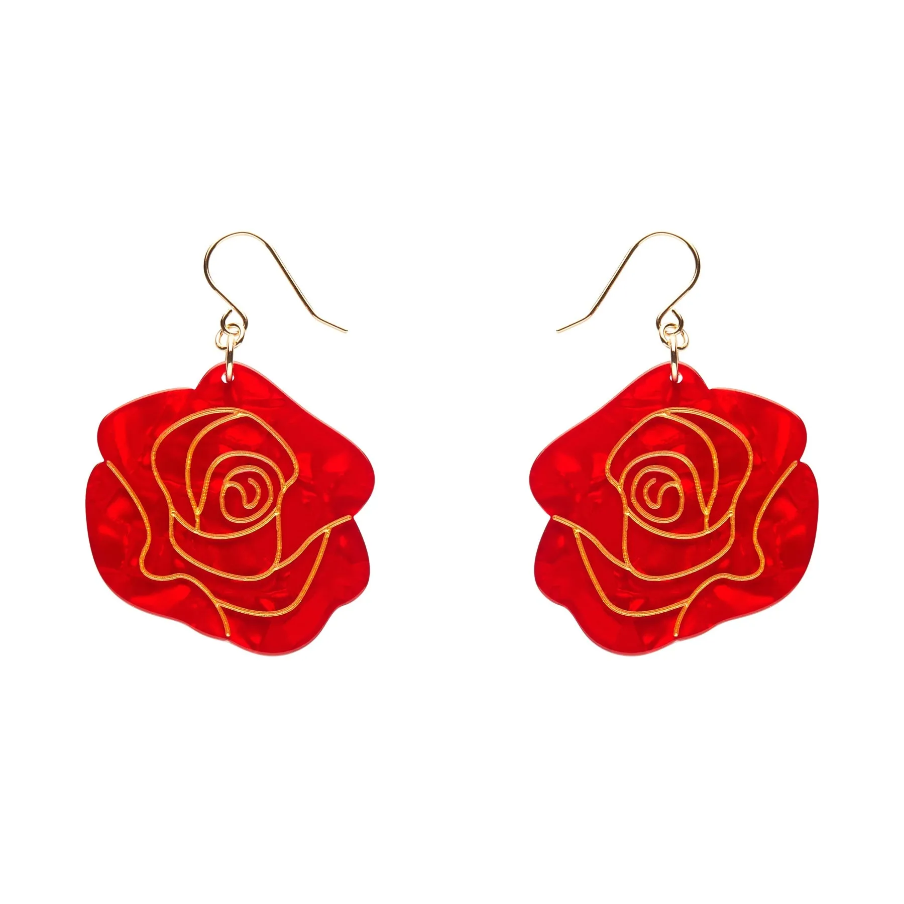 Essentials Eternal Rose Dangle Earrings