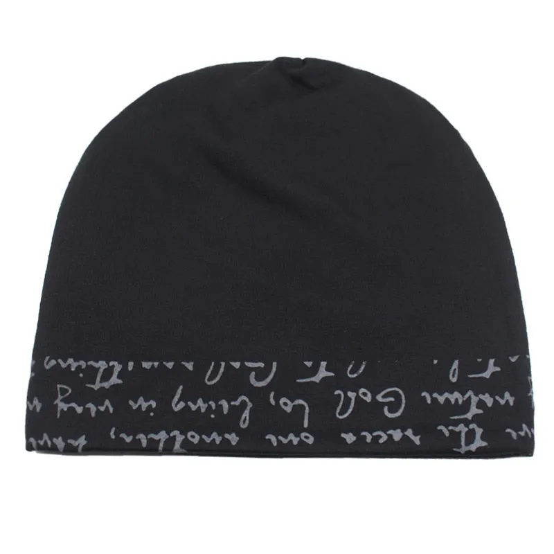 Fashionable Printed Beanie Hat