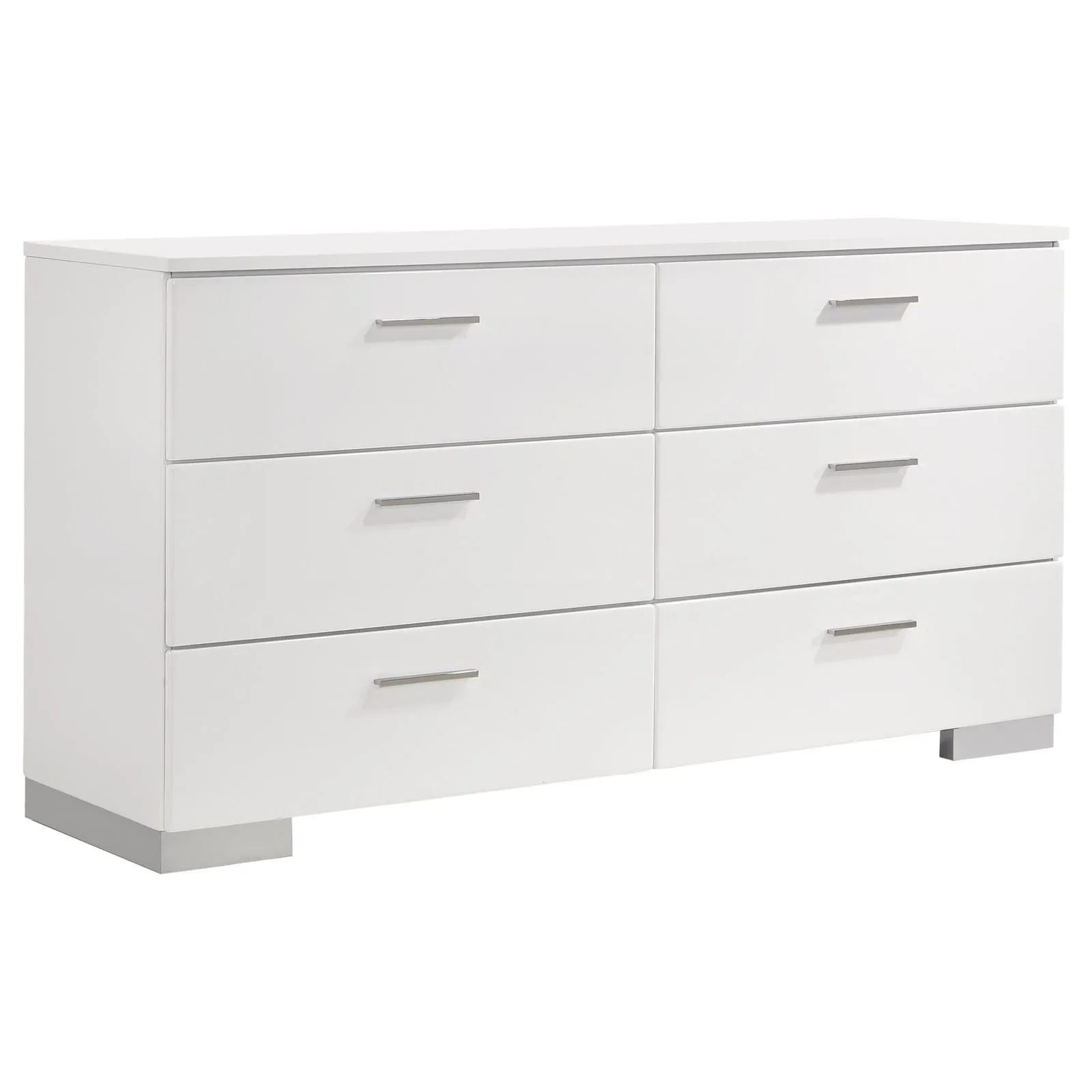 Felicity Contemporary Six Drawer Dresser