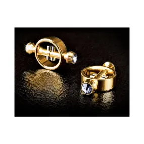 Fetish Fantasy Gold Magnetic Nipple Clamps - Gold