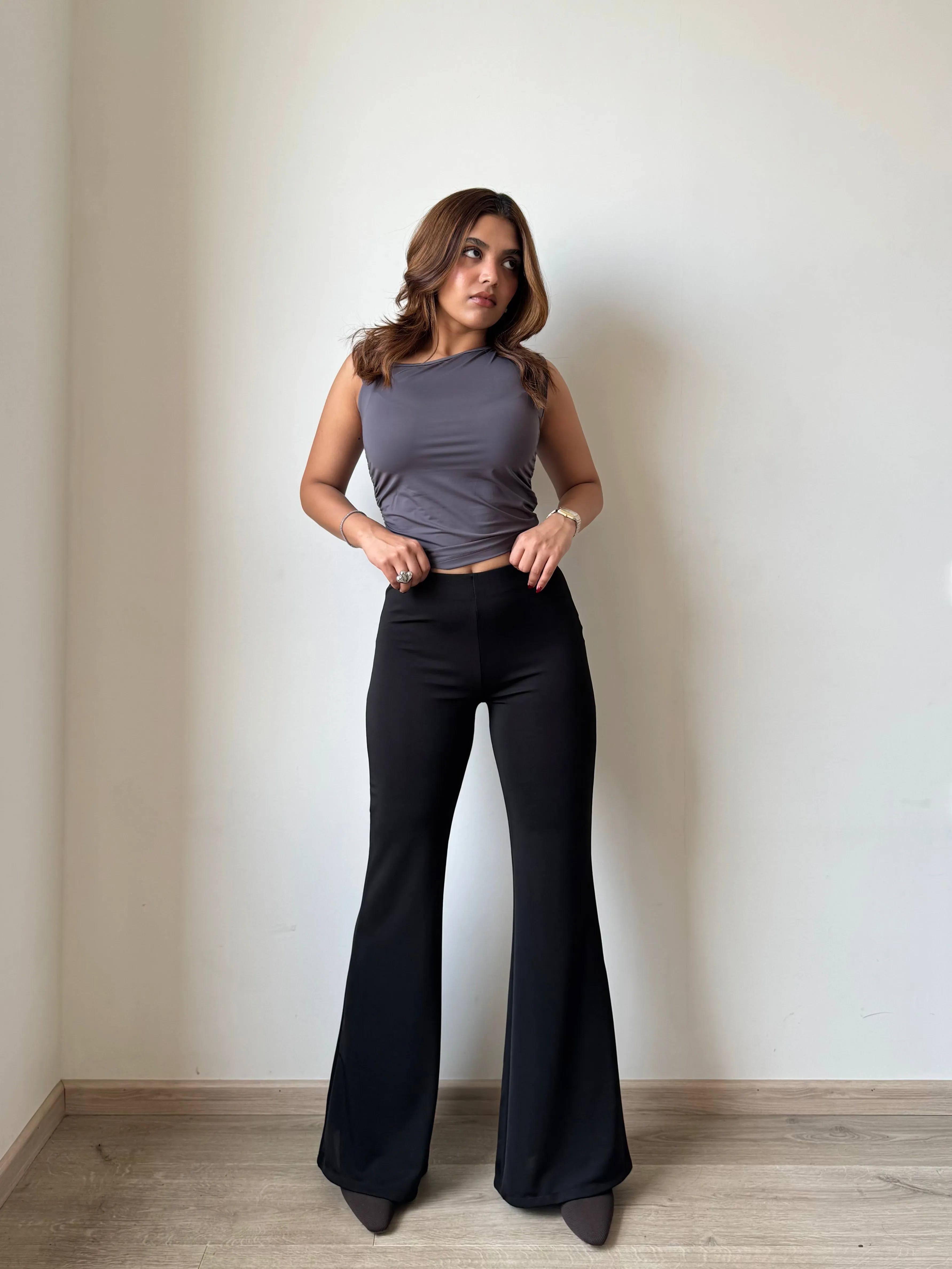 Fit And Flare Seamless Trousers