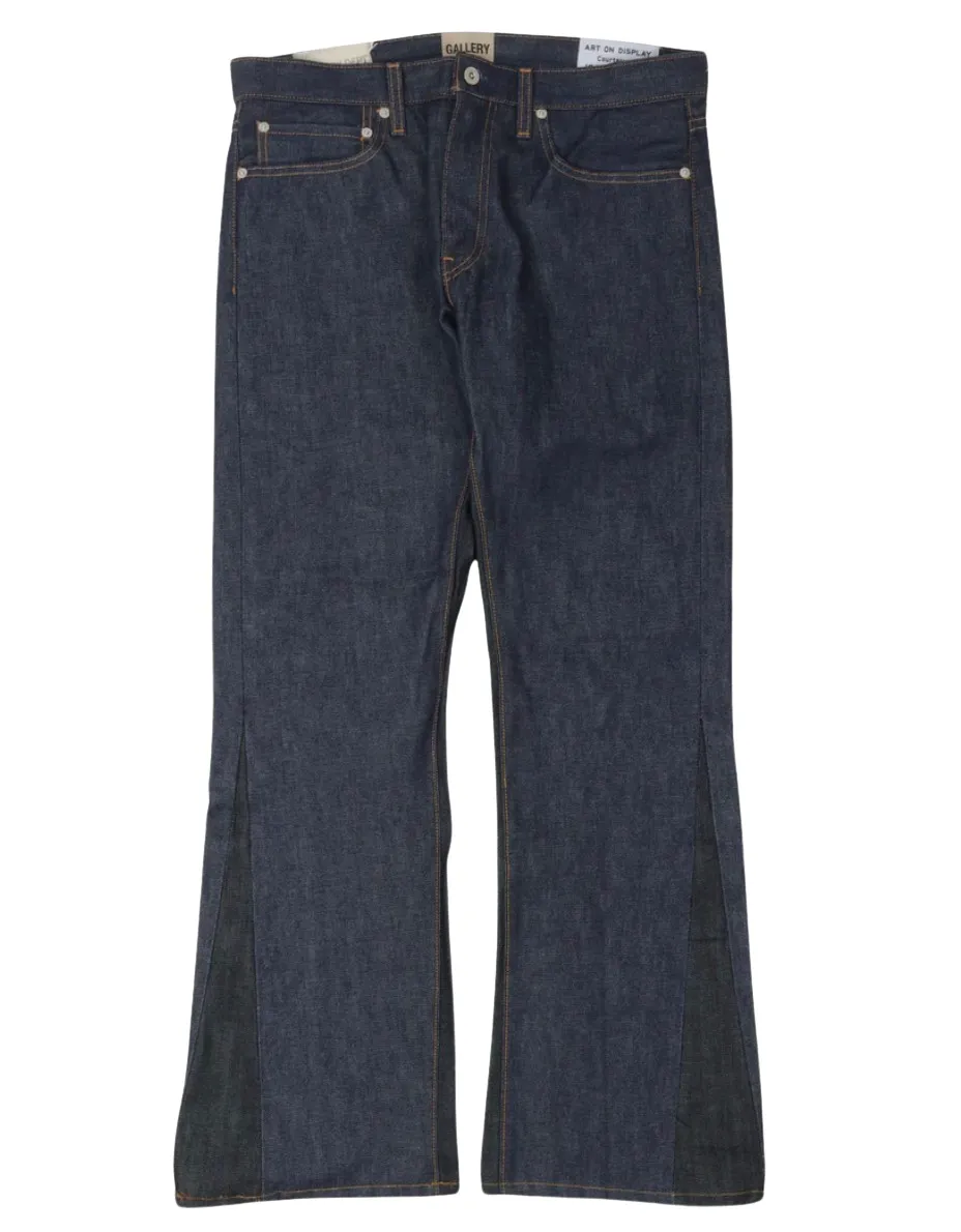 Gallery Dept. Raw Denim La Flare Jeans