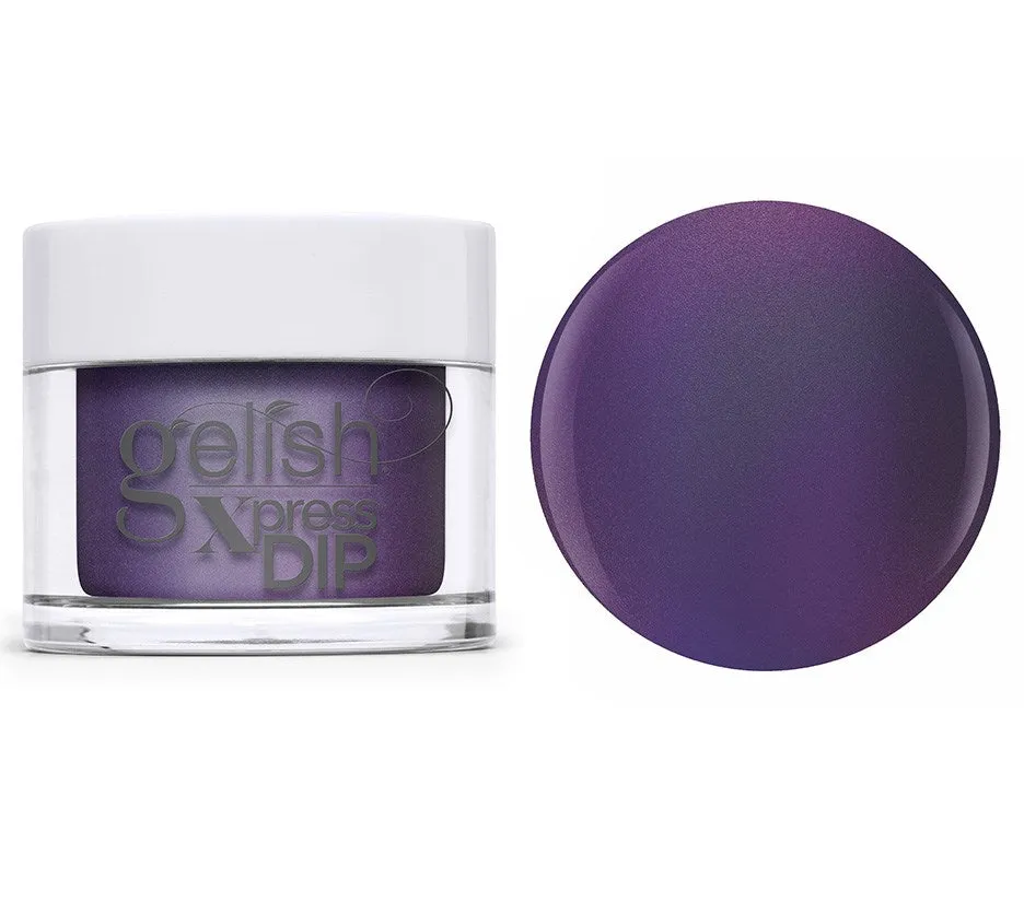 Gelish Professional Xpress Dip Powder Make 'Em Squirm - Purple/Blue Pearl - 43G