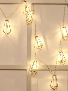 Geometric Lampshade 10pcs String Light