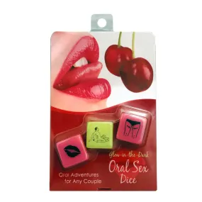 Glow-In-The-Dark Oral Sex Dice Couples Game