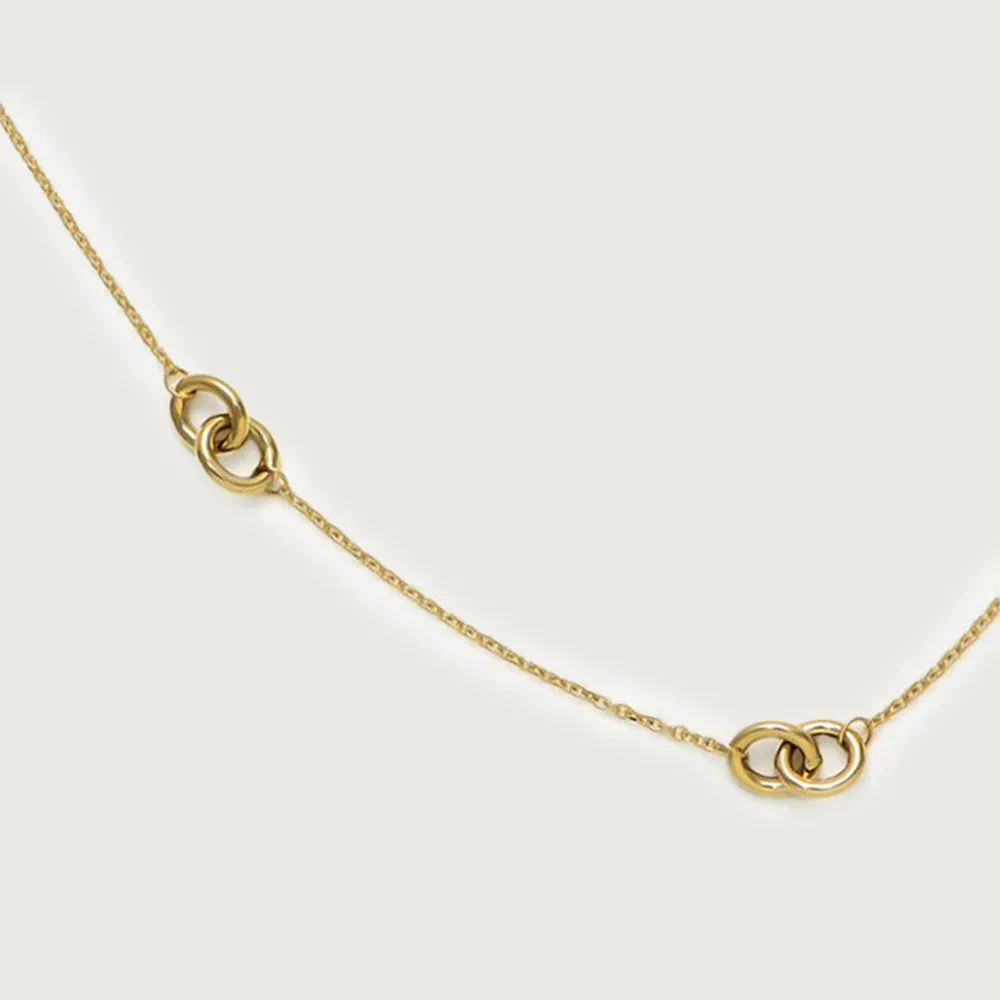 Gold Essentials Love Knot Necklace