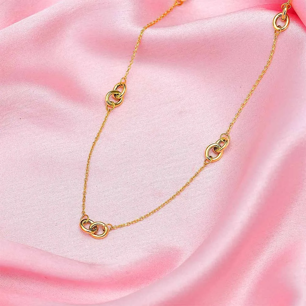 Gold Essentials Love Knot Necklace