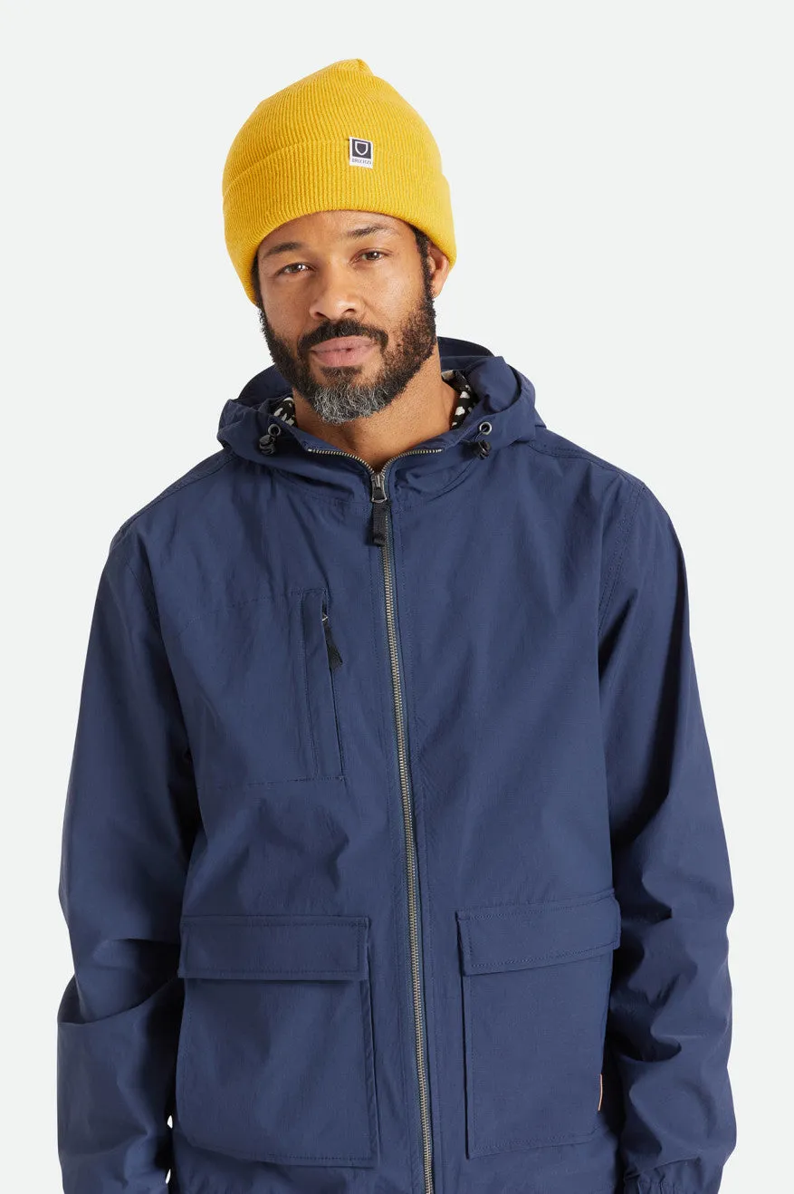 Harbor Beta Watch Cap Beanie - Mustard