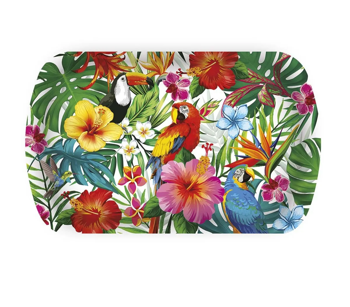 Hawaiian Party Tray Tableware