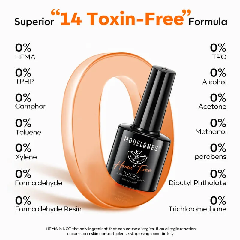 Hema-Free Top Coat 10ml