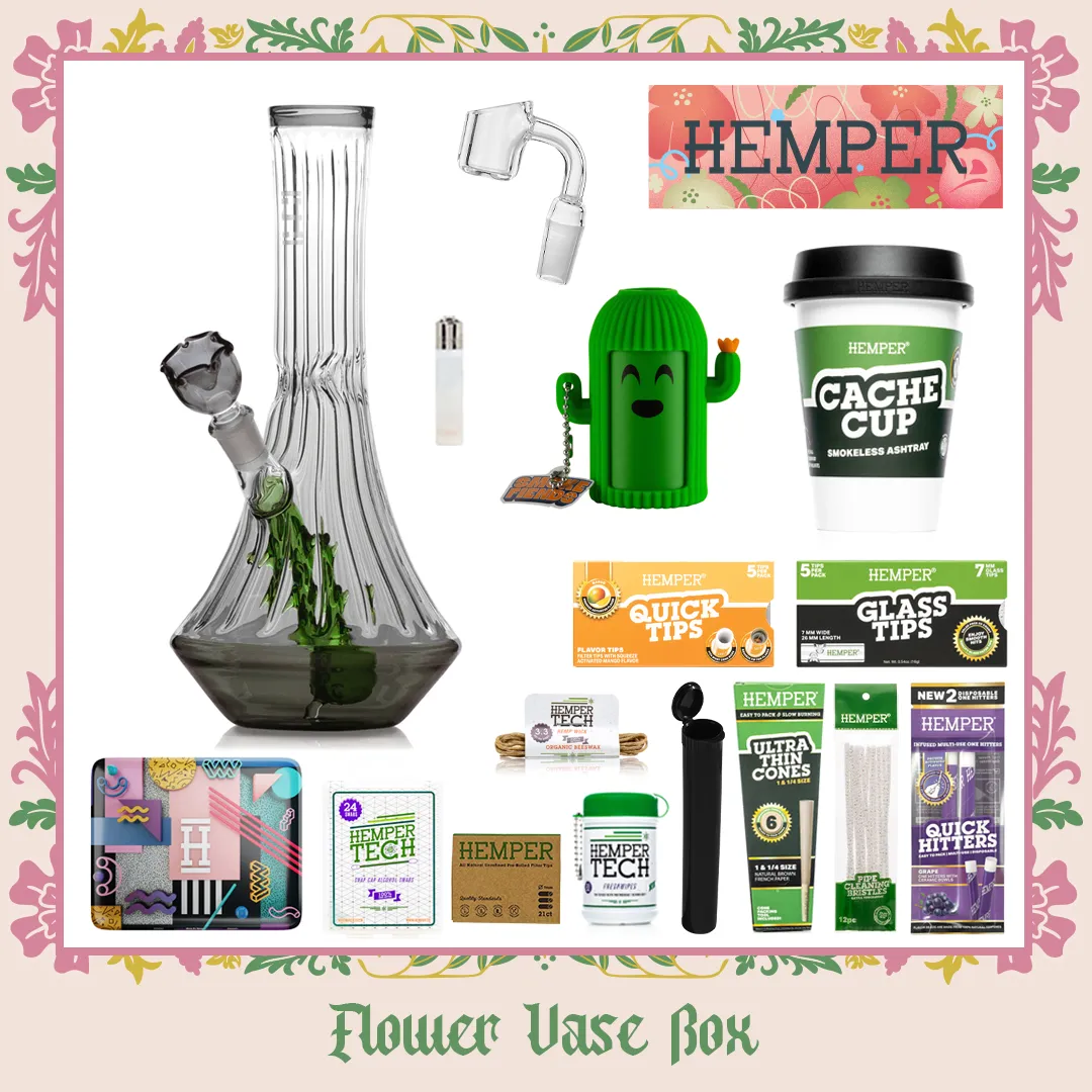 HEMPER - Flower Bong XL Box