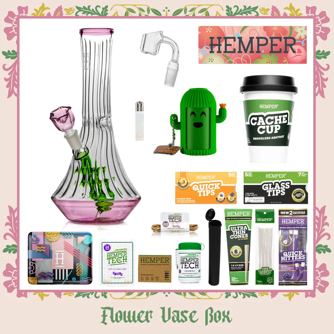 HEMPER - Flower Bong XL Box