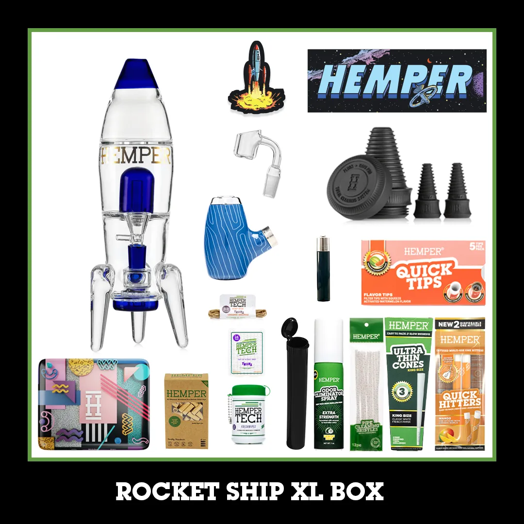 HEMPER - Rocketship XL Bong Box