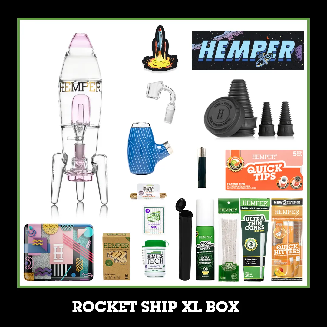 HEMPER - Rocketship XL Bong Box