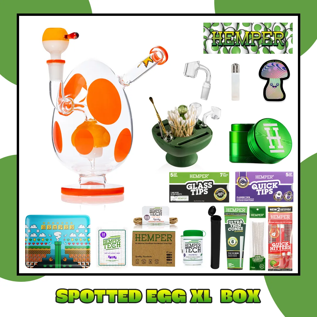 HEMPER - Spotted Egg XL Bong Box