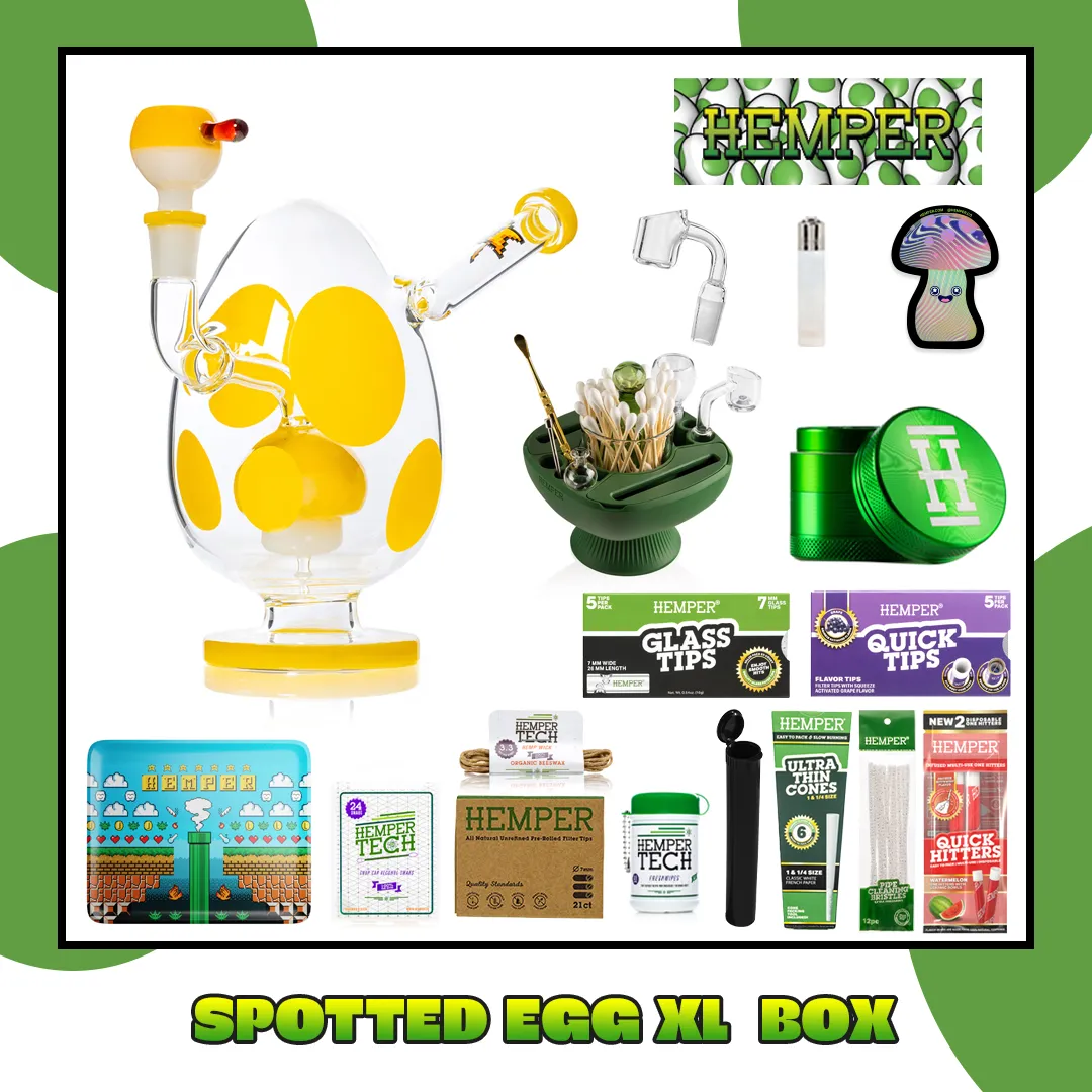 HEMPER - Spotted Egg XL Bong Box