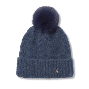 Hicks & Brown Langham Beanie - Airforce Blue