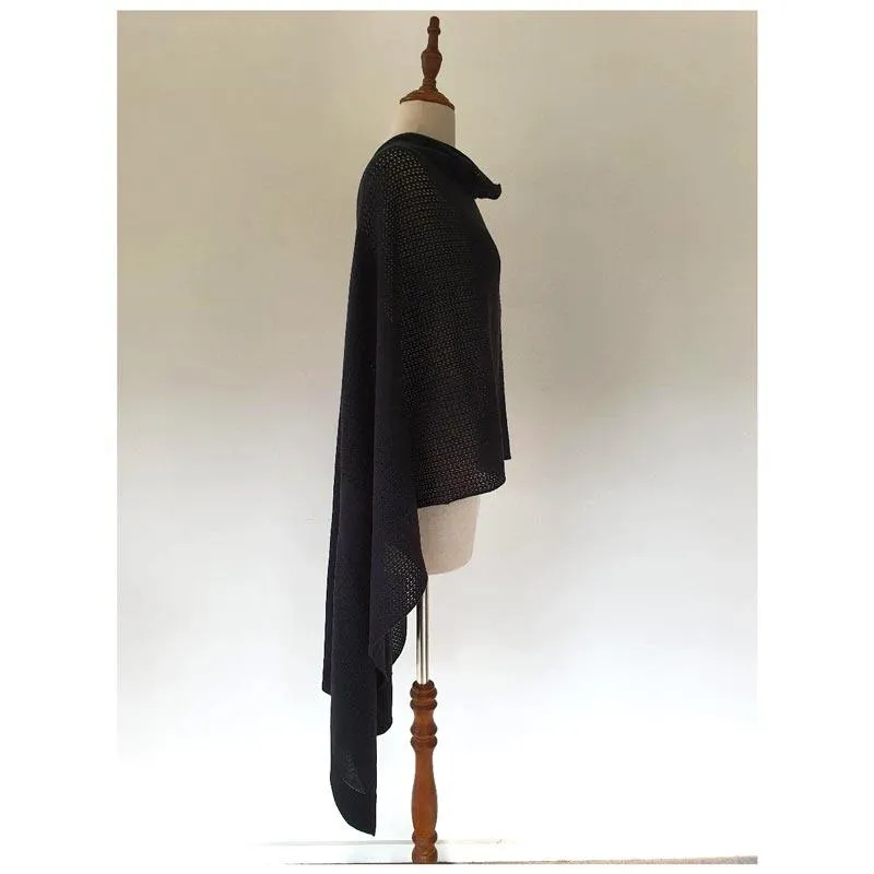 Highflyer Poncho/Scarf – Black