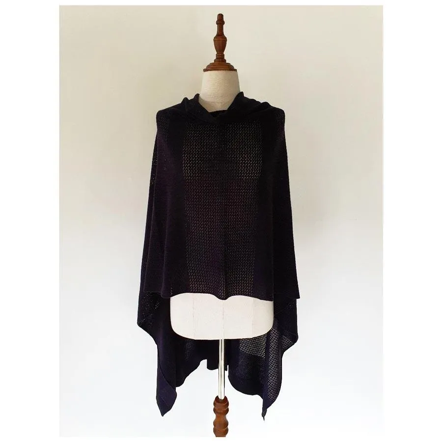 Highflyer Poncho/Scarf – Black