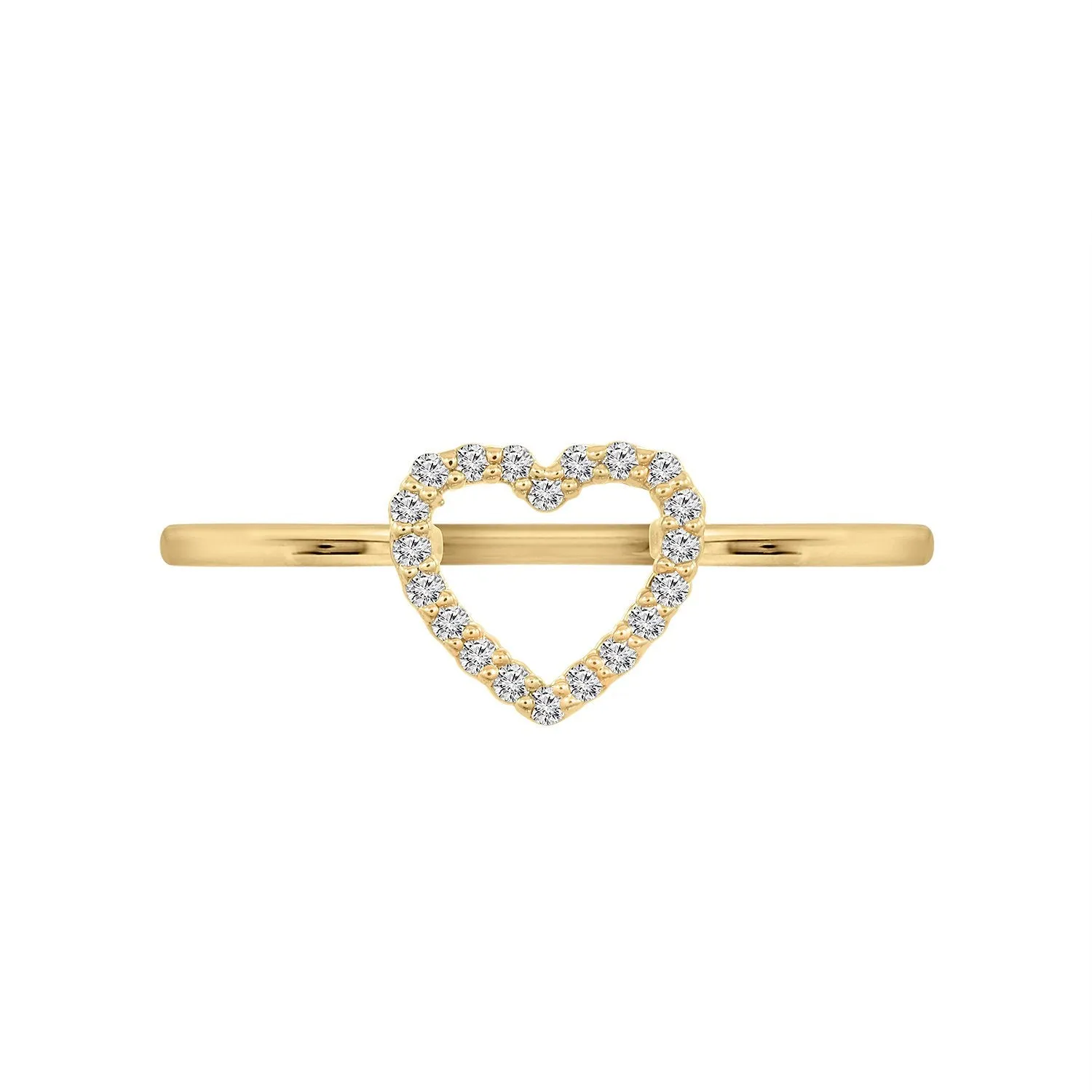 Hollow Heart Ring