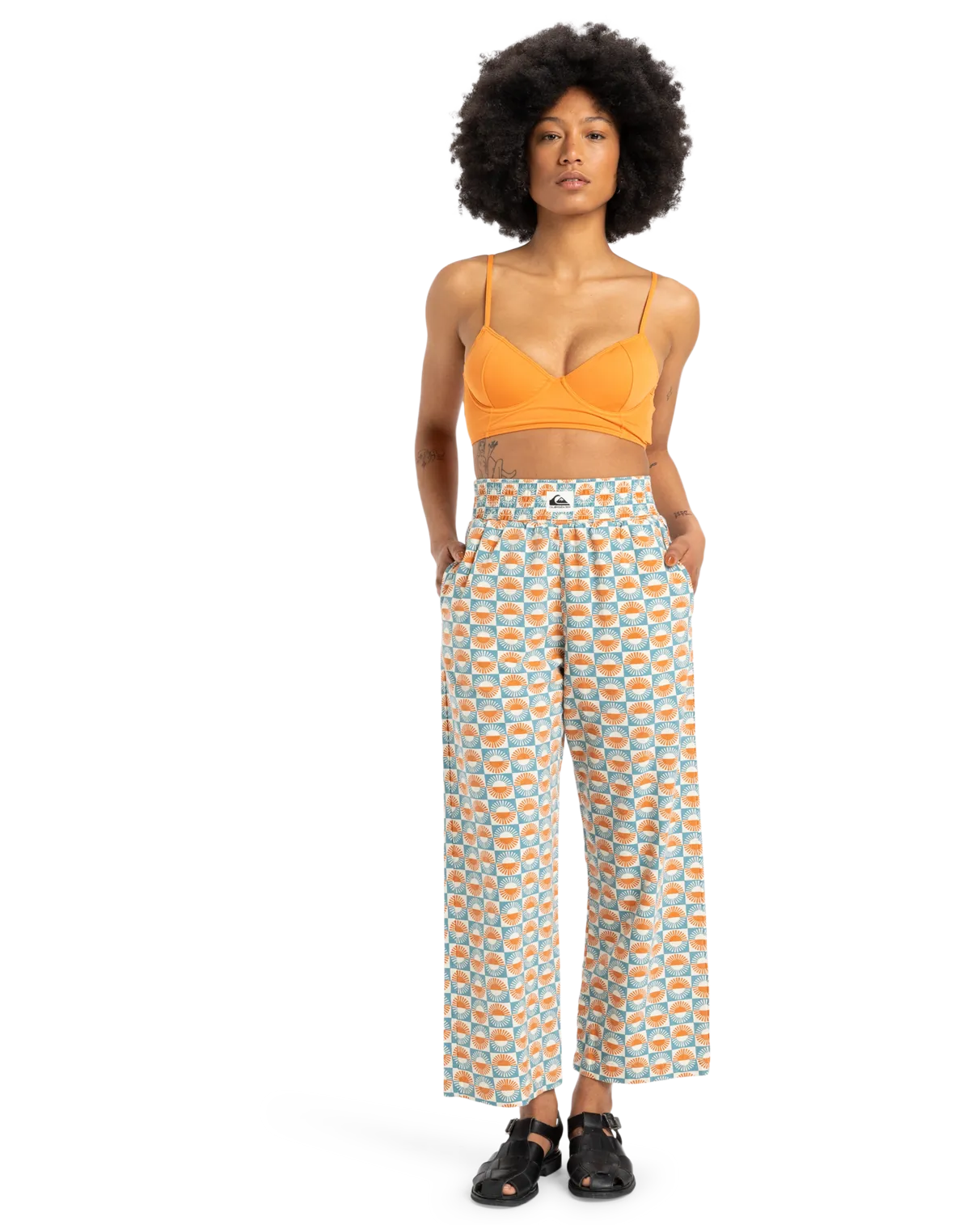 Honolulu Trousers in Brittany Blue Florever