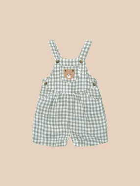 Huxbaby HUXBEAR CHECK SHORT OVERALL