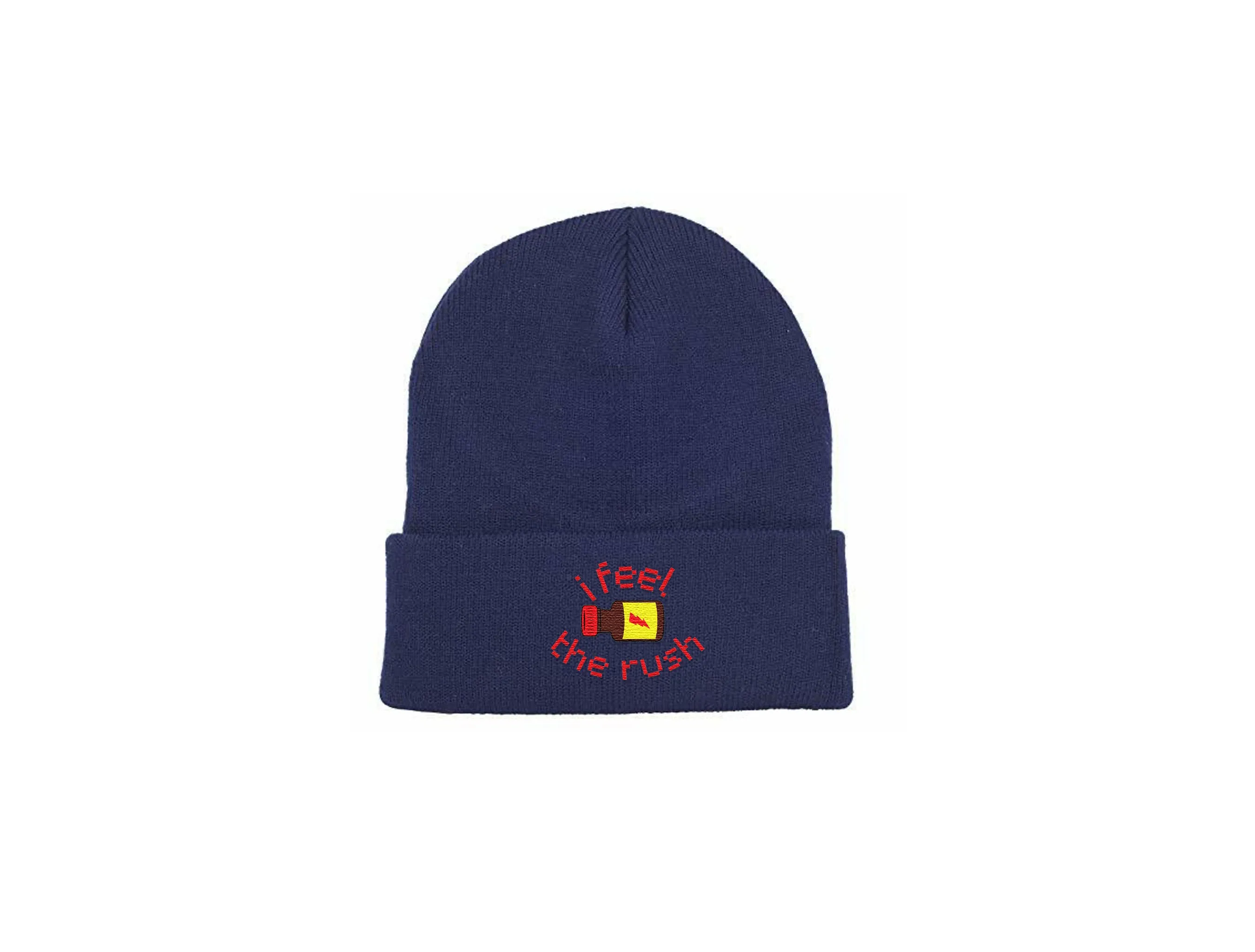 I Feel The Rush Beanie - Troye Sivan Inspired Embroidered Winter Beanie