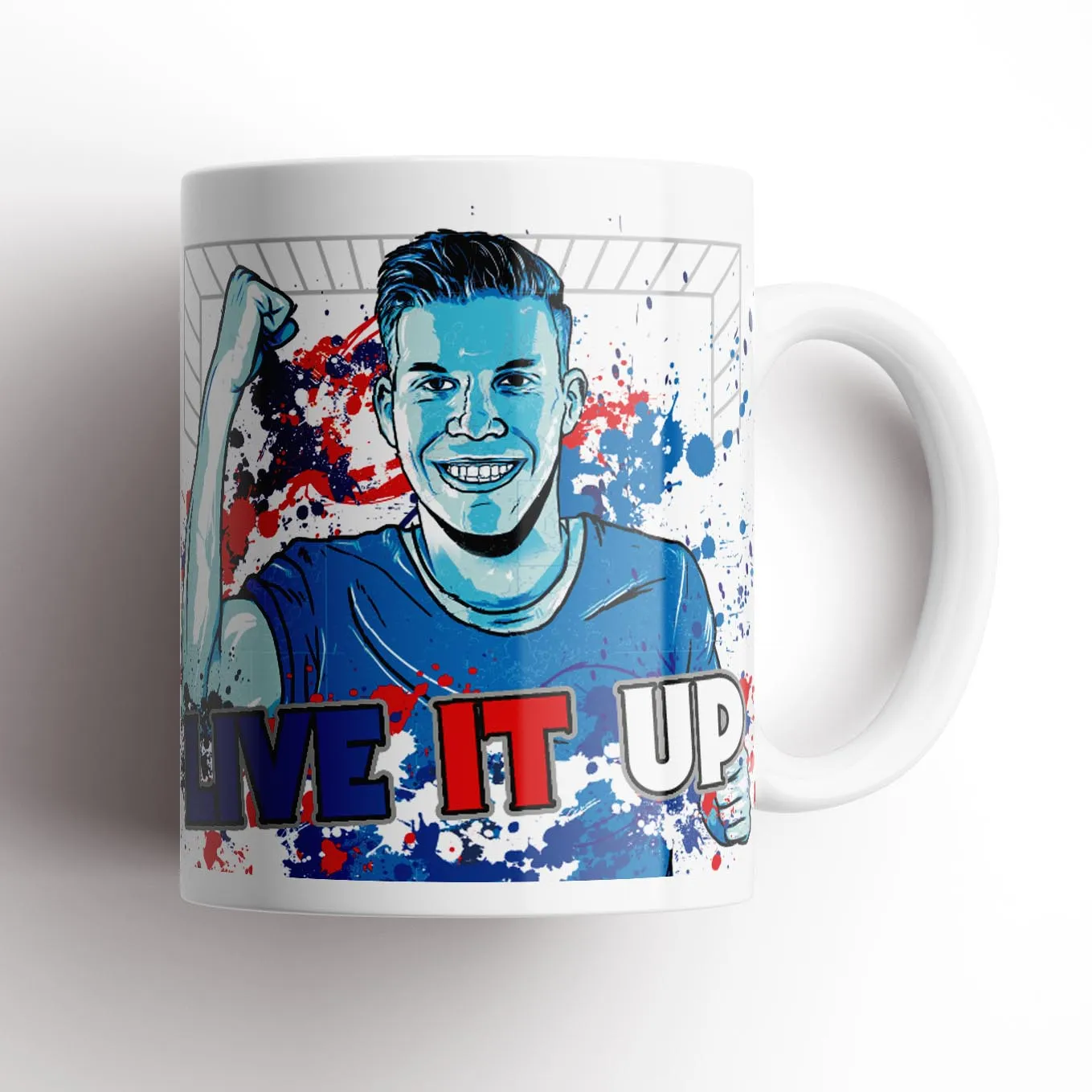 Itten Live It Up Rangers Mug