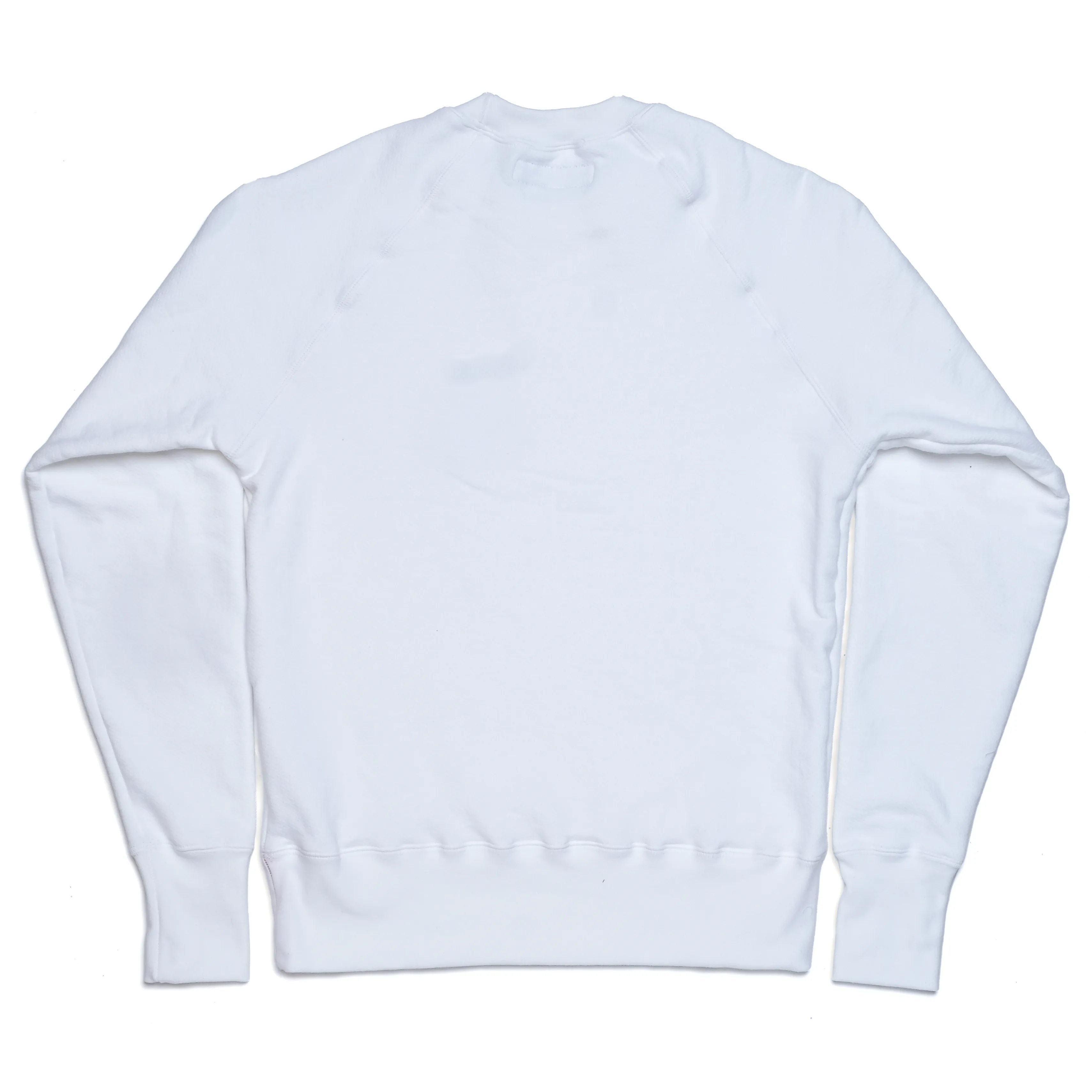 Jane Organic Crewneck Sweatshirt - Embroidered - Optical White