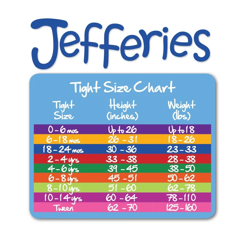 Jefferies Socks Multi Stripe Tights (1 Pair)