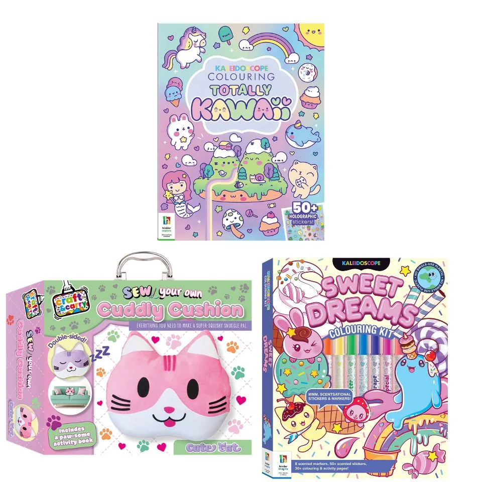 Kawaii Craft & Colour Bundle