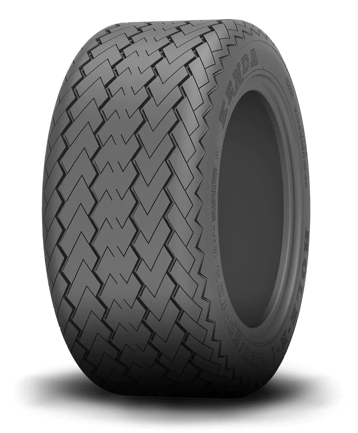 Kenda HOLE-N-1 18x8.50-8 OEM Sawtooth Golf Cart Tire Only - 18" tall (K389)