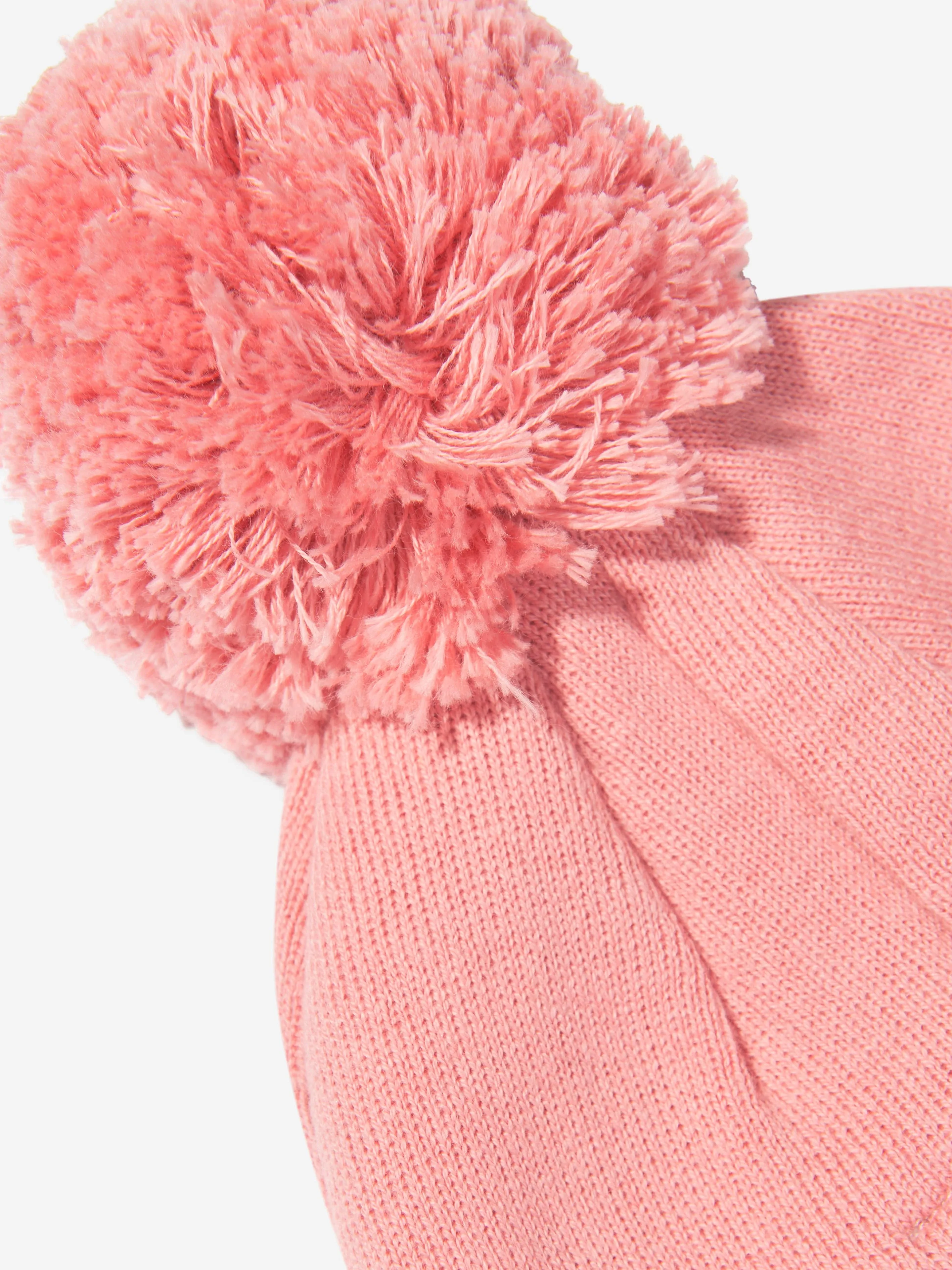 KENZO Girls Kotora Beanie Hat in Pink