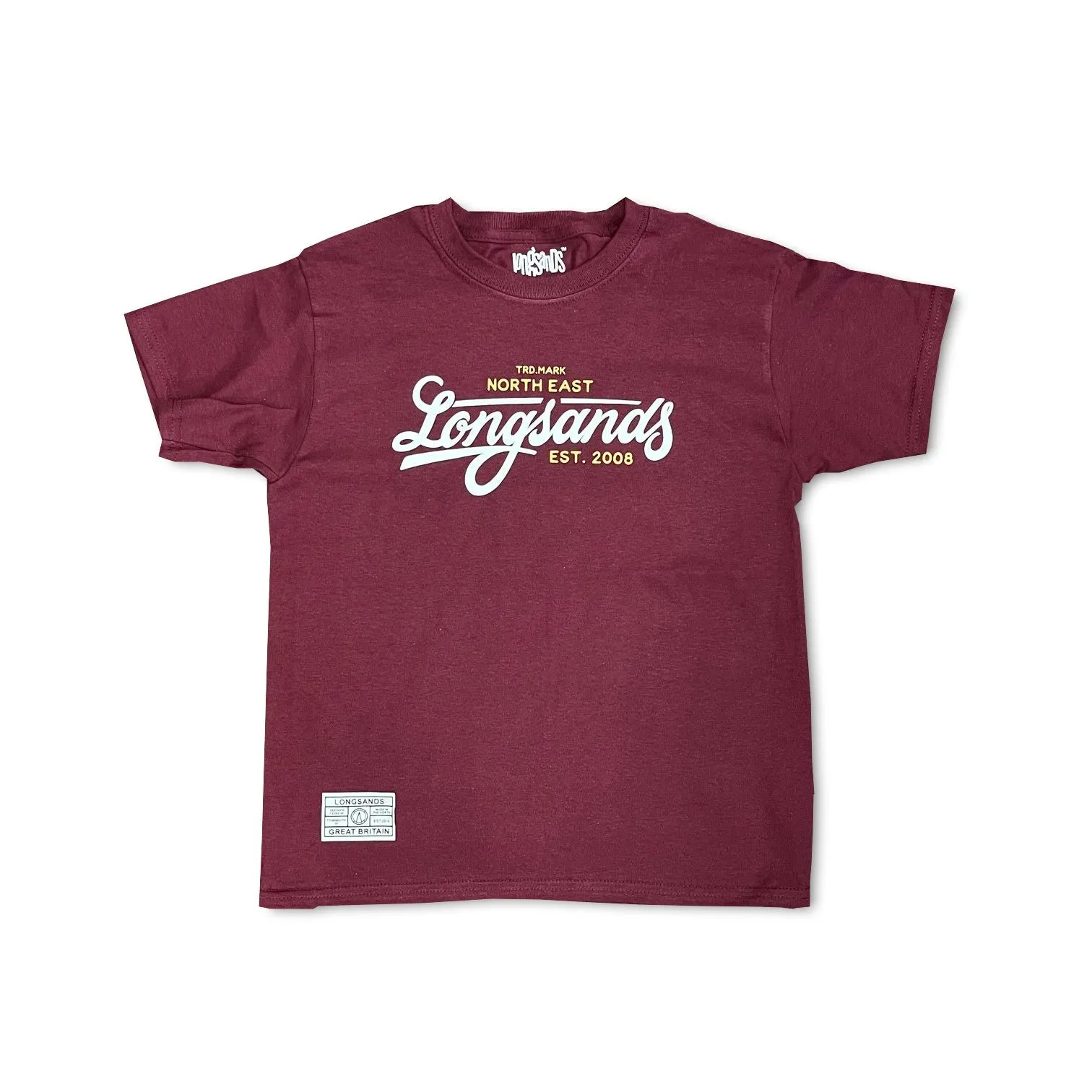 Kids Essentials TRD.MARK Tee - Maroon