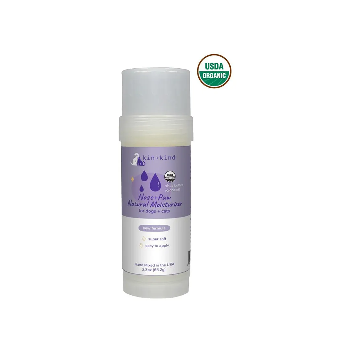 Kin   Kind Organic Nose & Paw Stick for Dogs