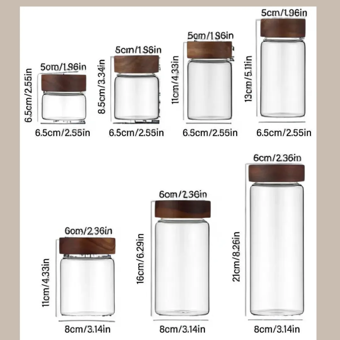 Kitchen Glass Container or Sealed Jars