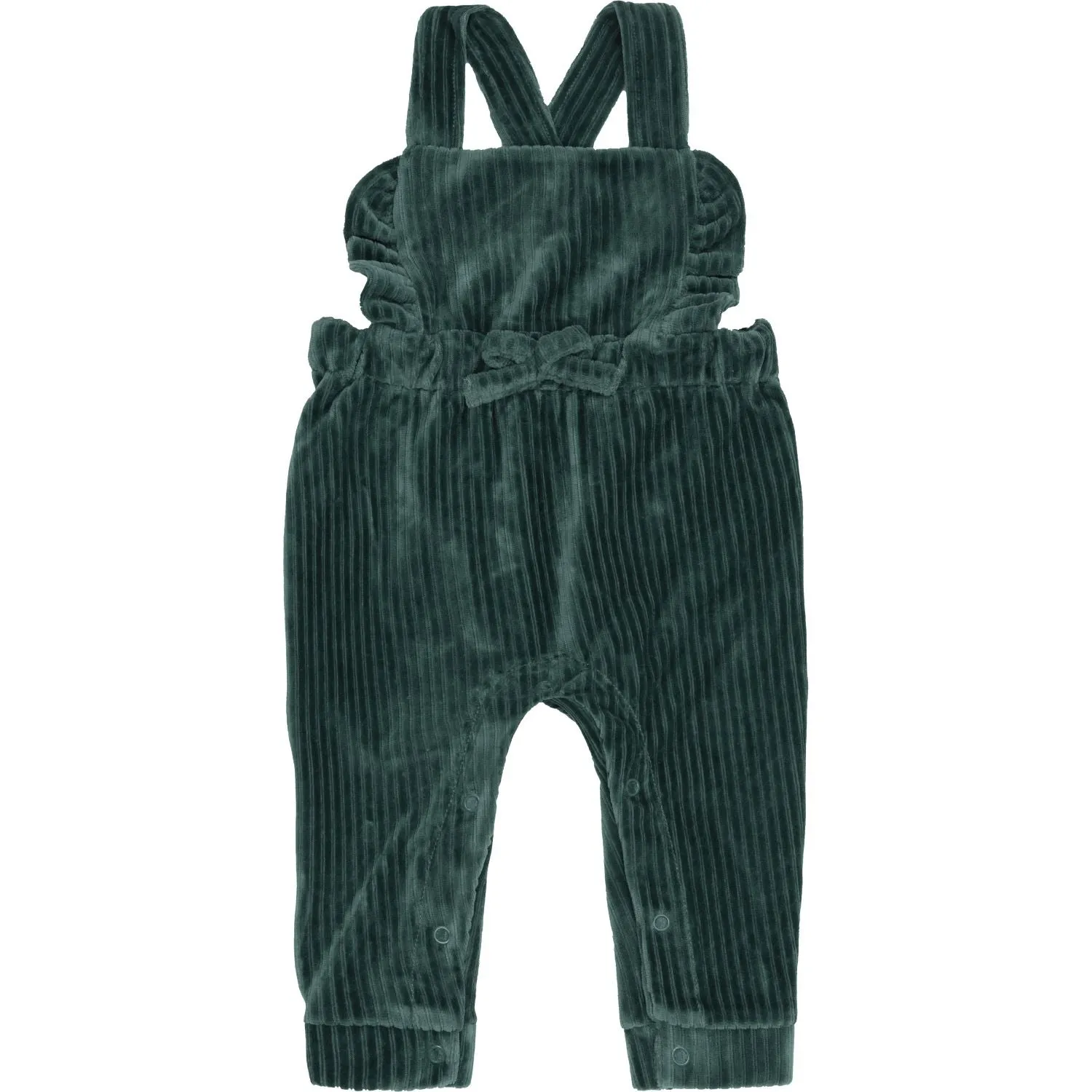 Klein Baby Jumpsuit Velours Ruffle