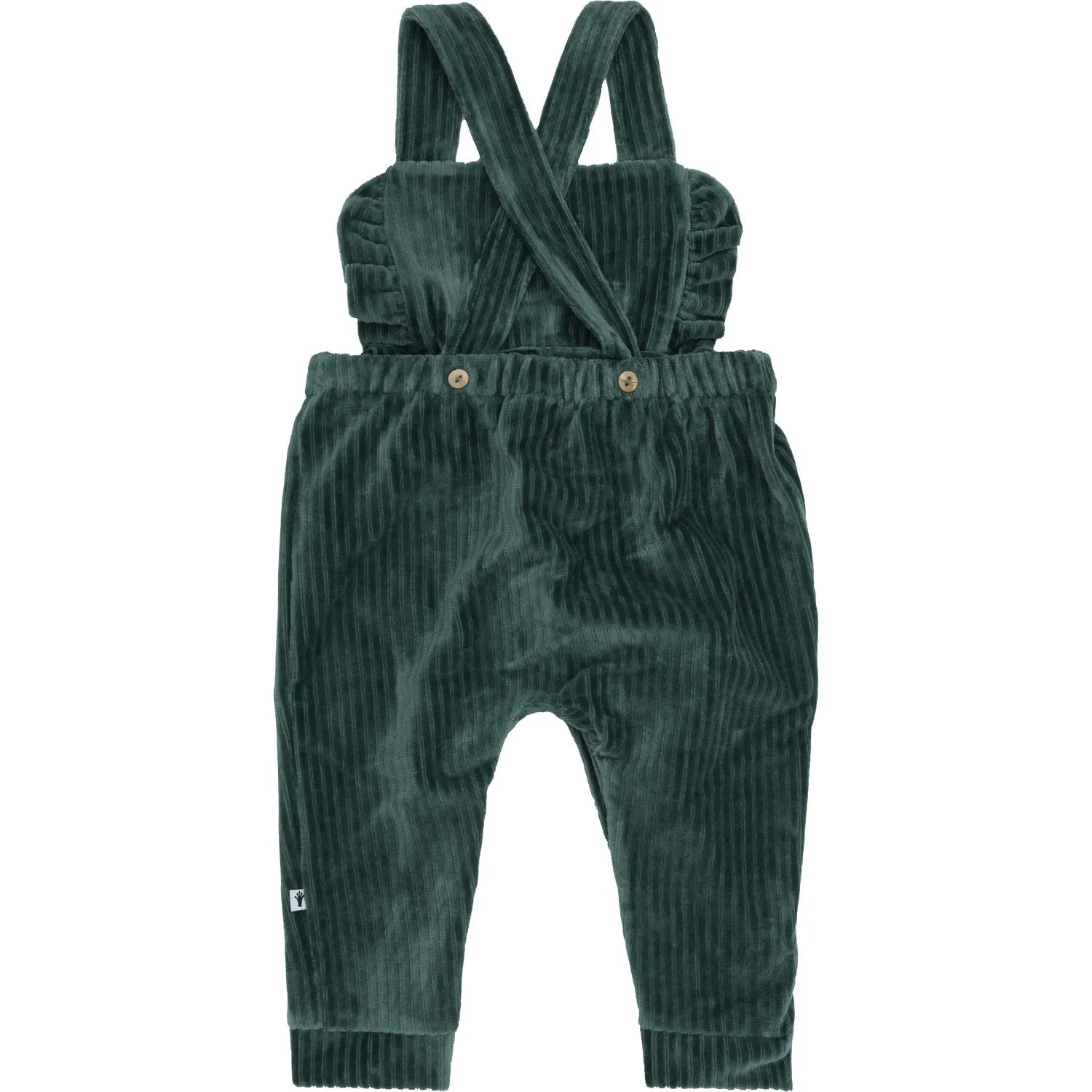 Klein Baby Jumpsuit Velours Ruffle