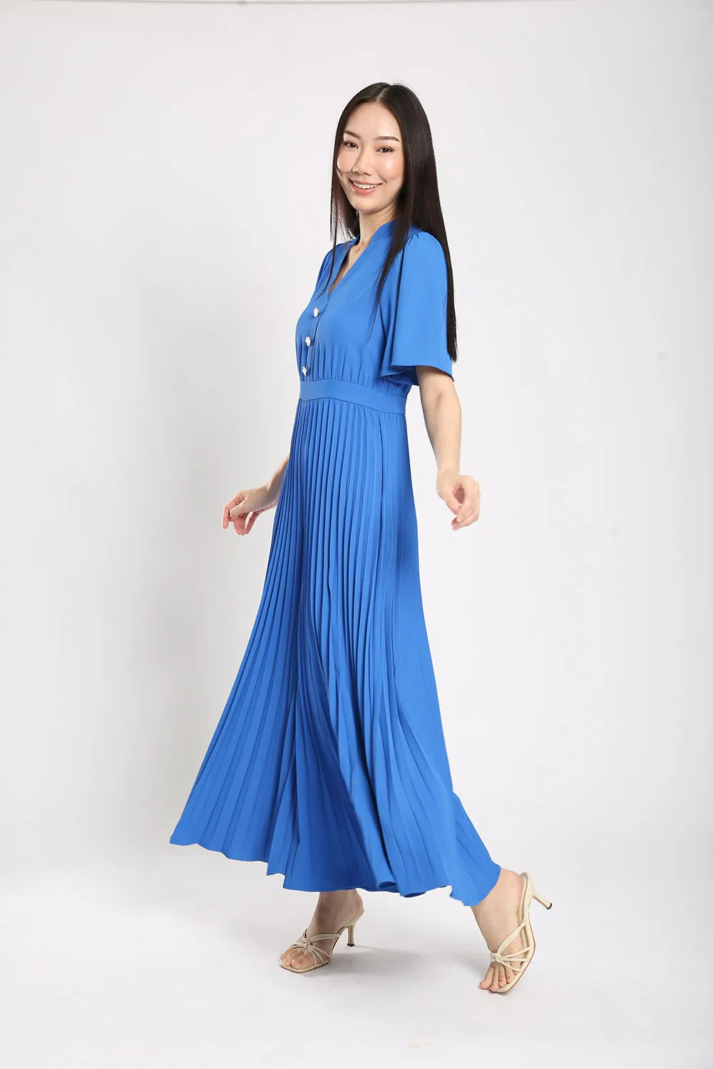 Kristela Jumpsuit in Blue