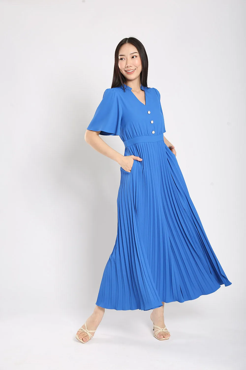 Kristela Jumpsuit in Blue