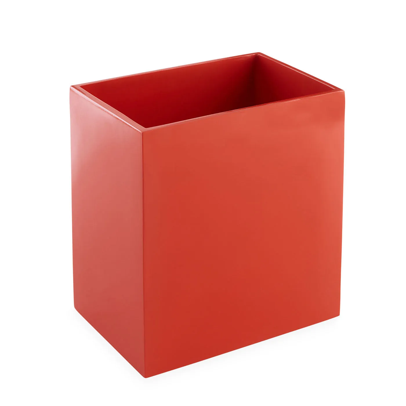 Lacquer Wastebasket