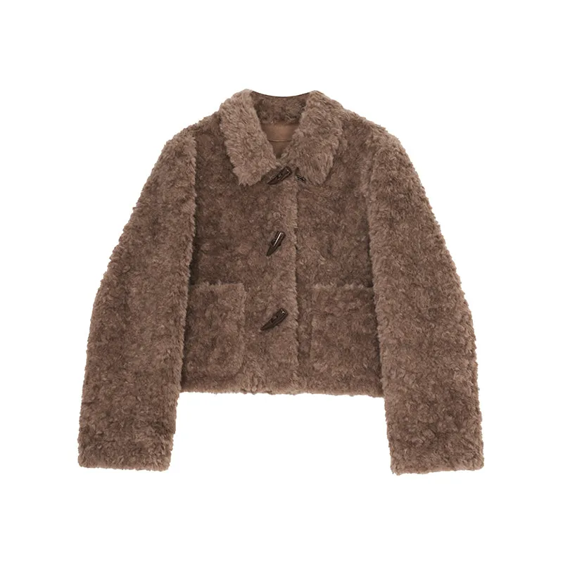 Lamb wool coat