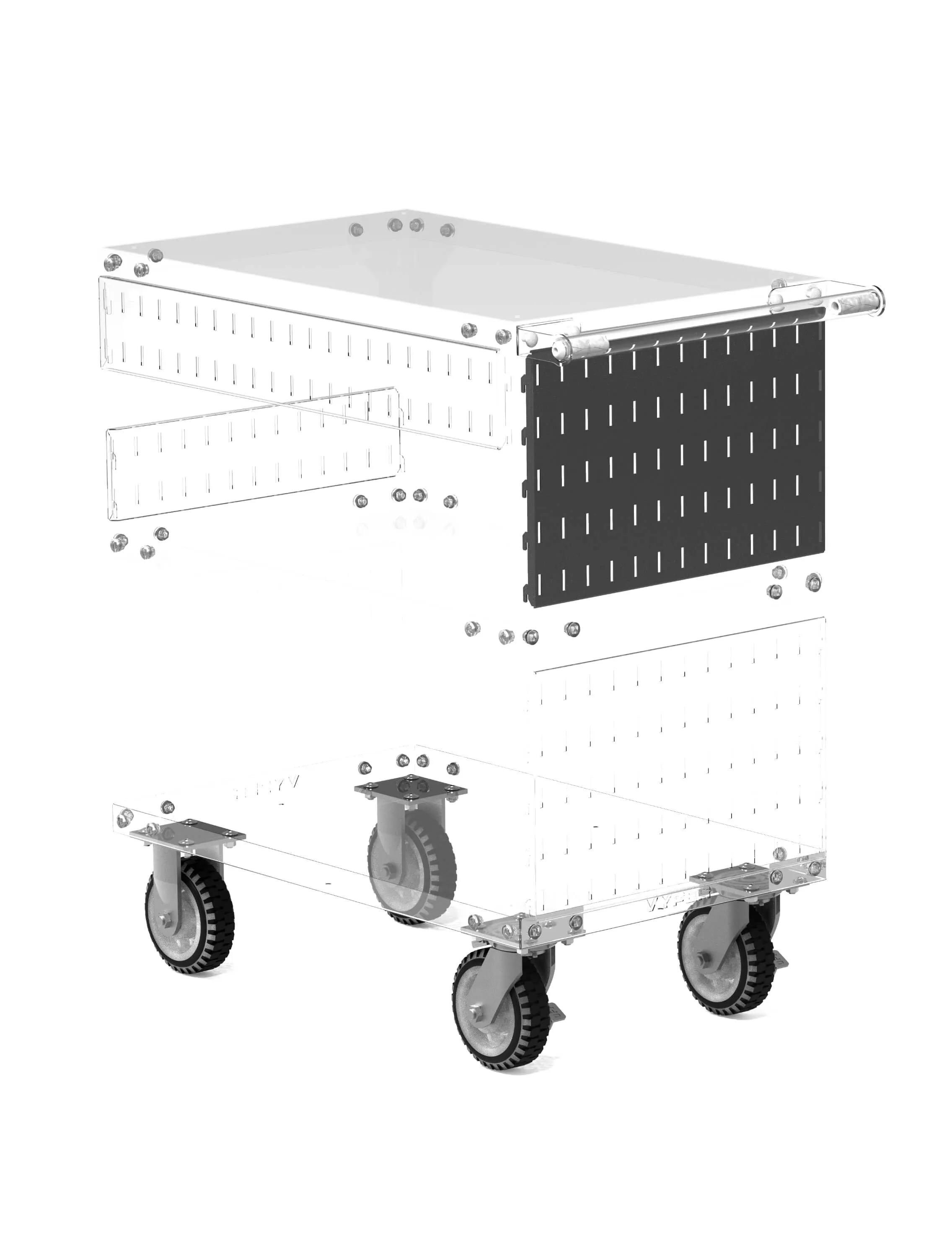 LARGE 5-SLOT END PANEL (18 INCHES)