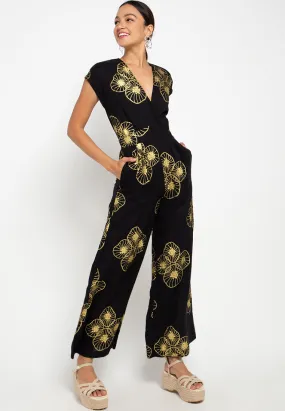 Lauretta Jumpsuit Gold Lotus