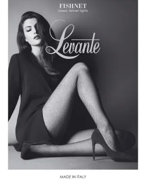 Levante Classic Fishnet Tights Cappucino