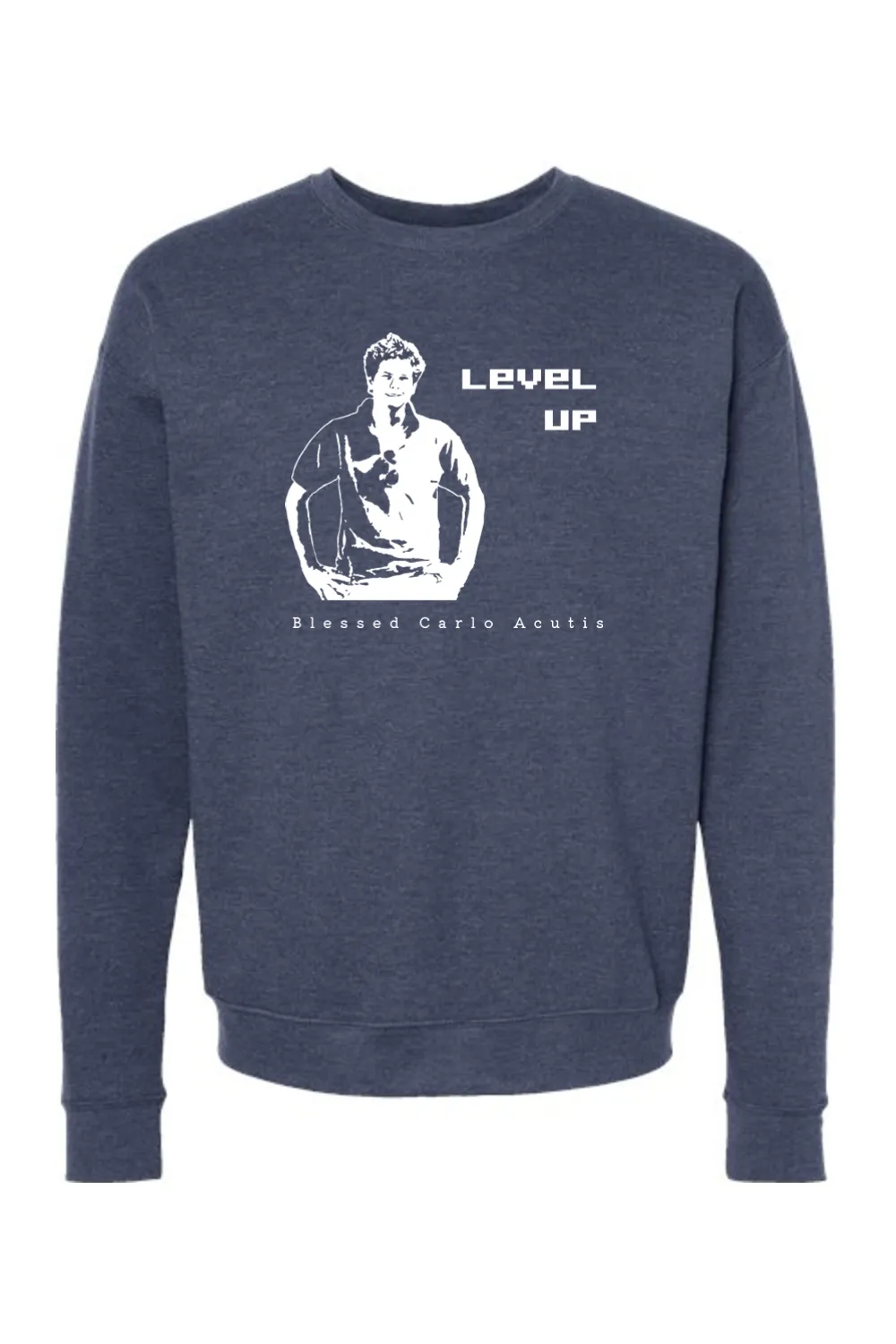 Level Up - Bl. Carlo Acutis Crewneck Sweatshirt