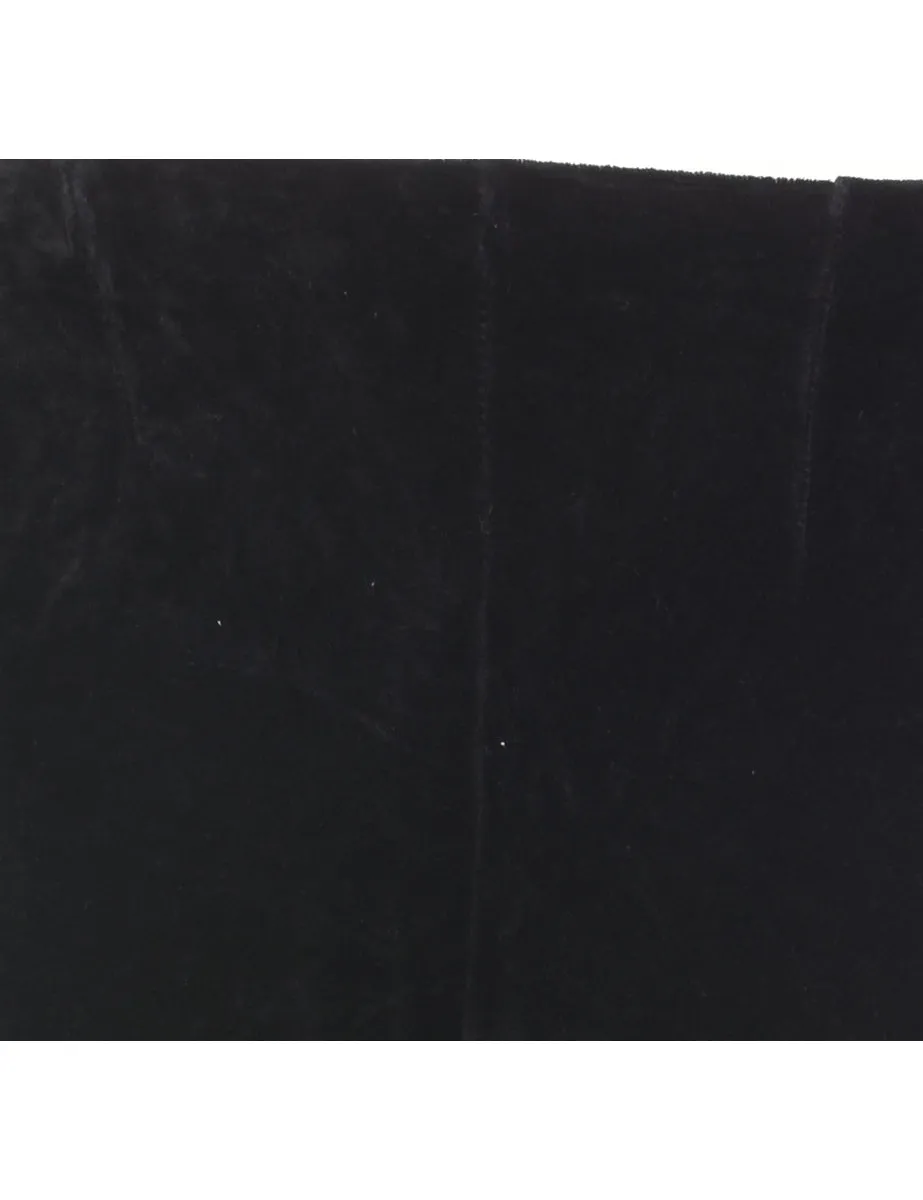 Liz Claiborne Black Velour Leggings - W27 L29